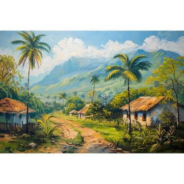 Canvas of a Beautiful Scenery